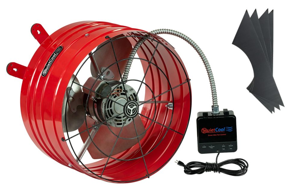 Smart Attic Gable Fan Features