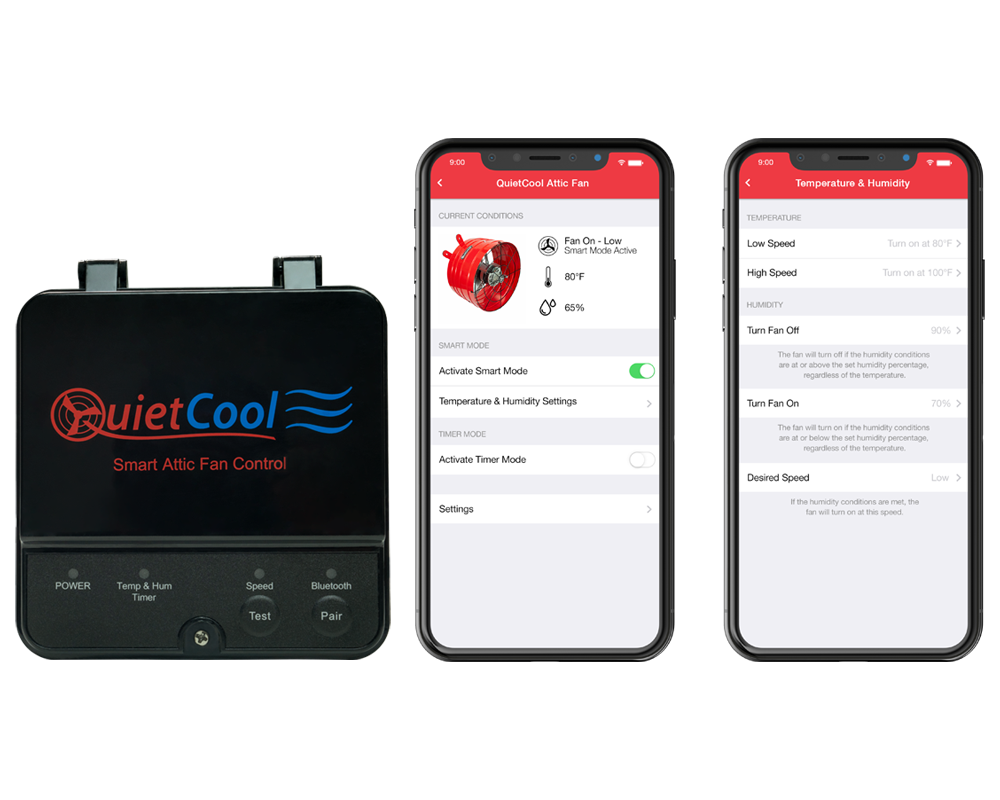 QuietCool Attic Fan Installer 2