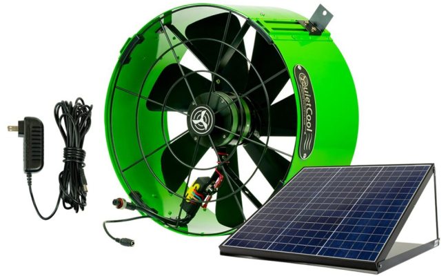 Solar Attic Gable Fan Installer