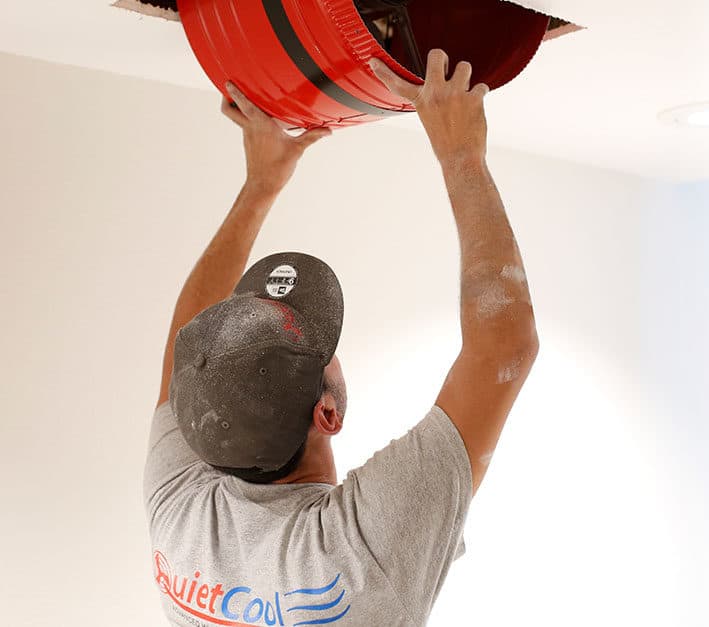 Whole House Fan Installation Orange 1